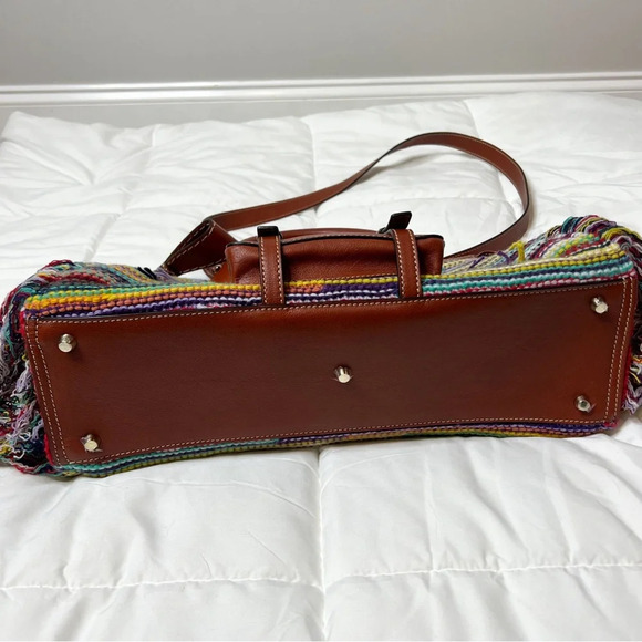 Chloé Edith Medium Cashmere Fringe Tote Bag - Picture 10 of 16